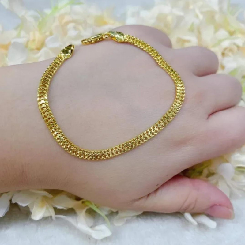 Gold plated Bracelet (Color Guarantee)