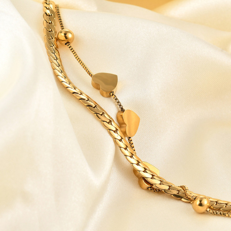 Double-layer bracelet (কালার গ্যারান্টি)