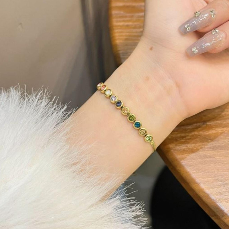 Luxury Zircon bracelet (কালার গ্যারান্টি)