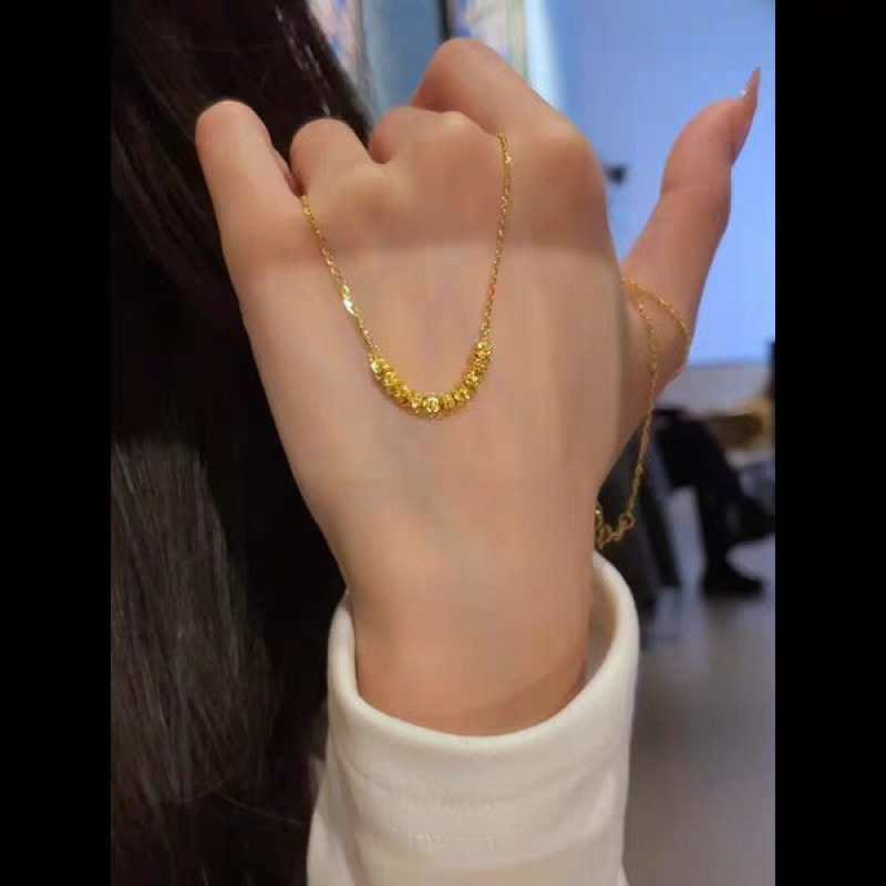 18k gold plated locket chain