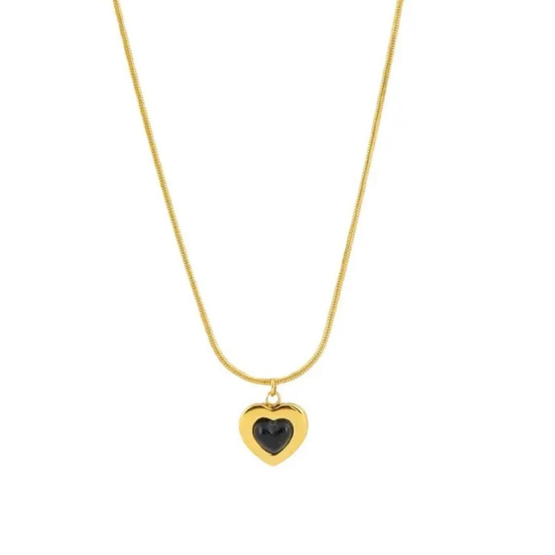 Luxury love Pendant necklace (কালার গ্যারান্টি)