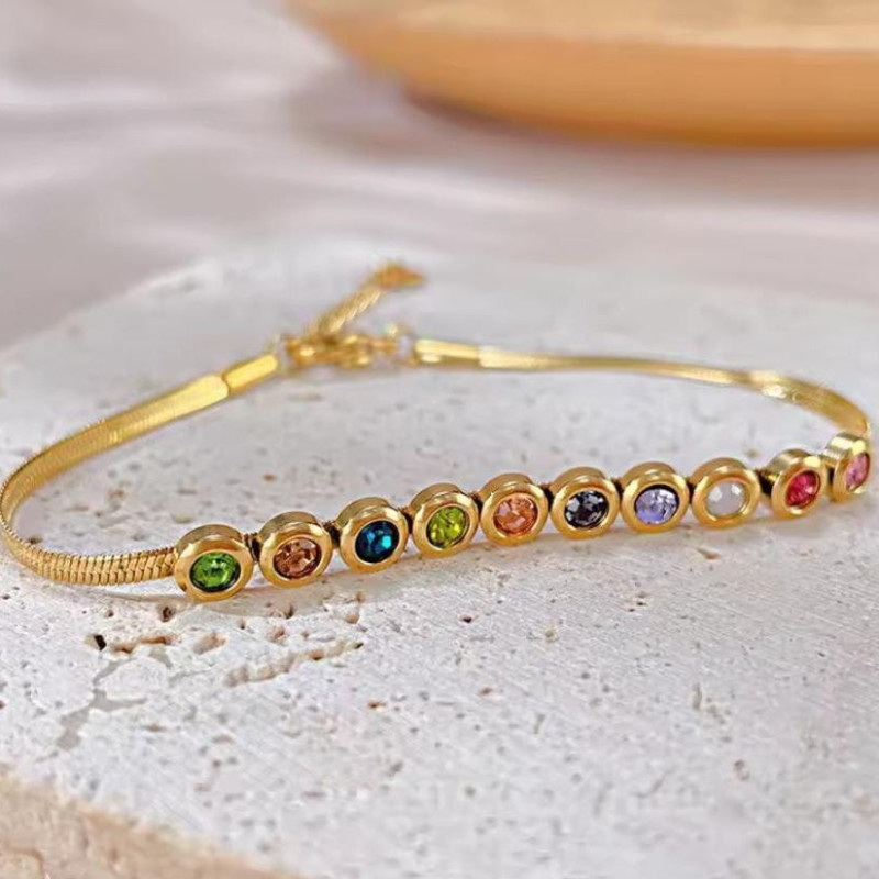 Luxury Zircon bracelet (কালার গ্যারান্টি)