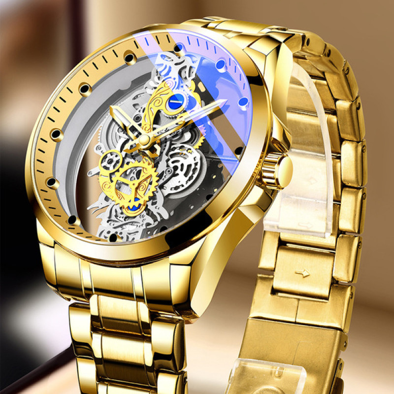 Waterproof Luxury transparent watch (imported)